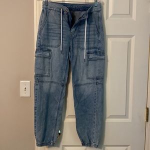 American Eagle, loose fit, jogger jeans